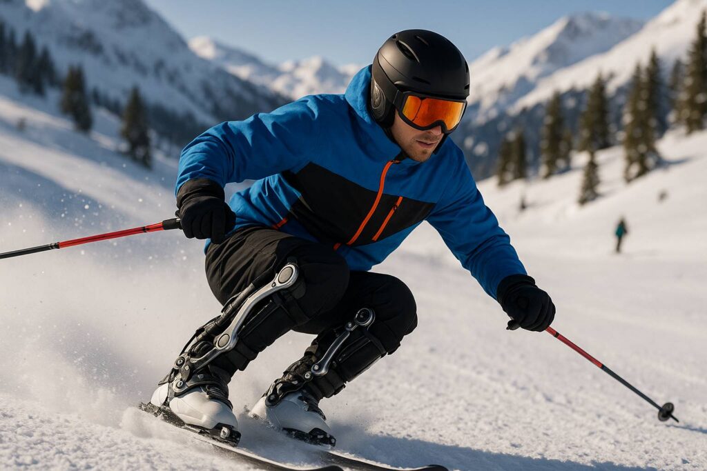 Comparatif egzoszkielety ski Mojo Againer Hypershell